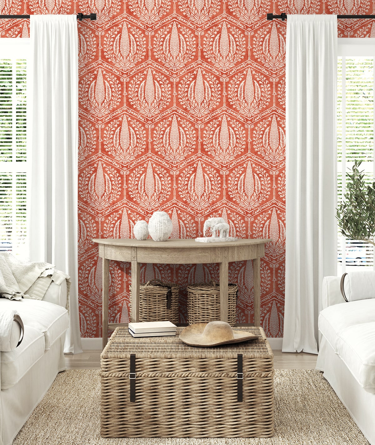 Cyrus Wallpaper by Seabrook Designs ( Summer House Collection)