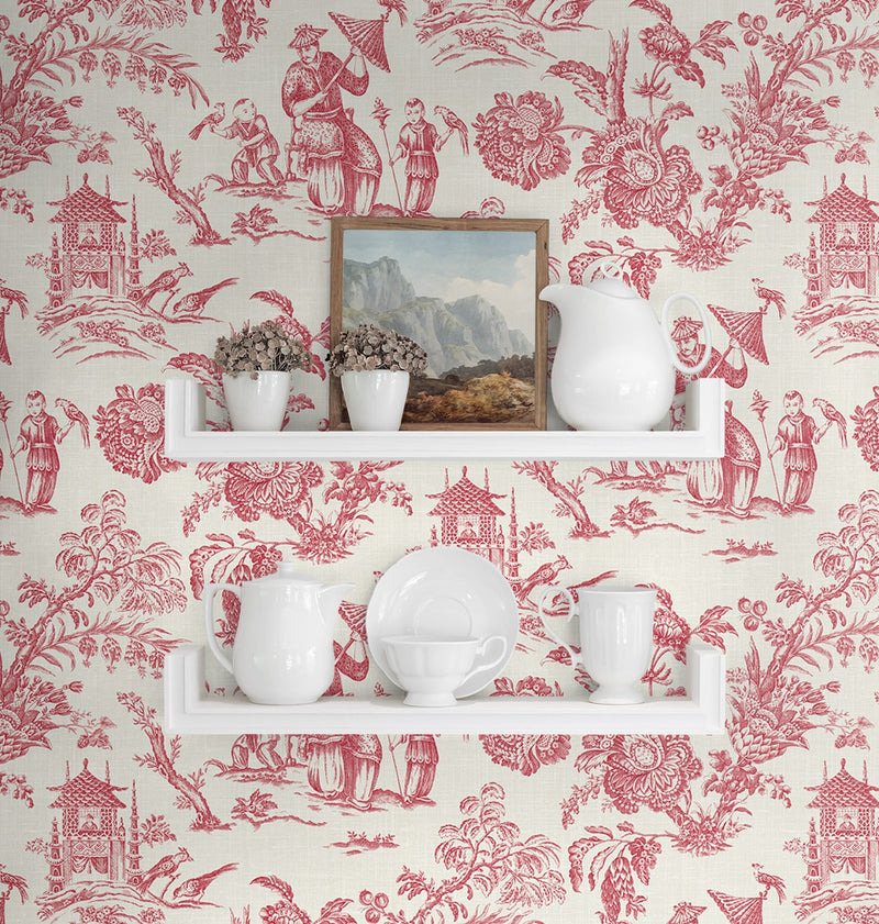 French Country Chinos Wallpaper by Seabrook Designs (French Country Collection)