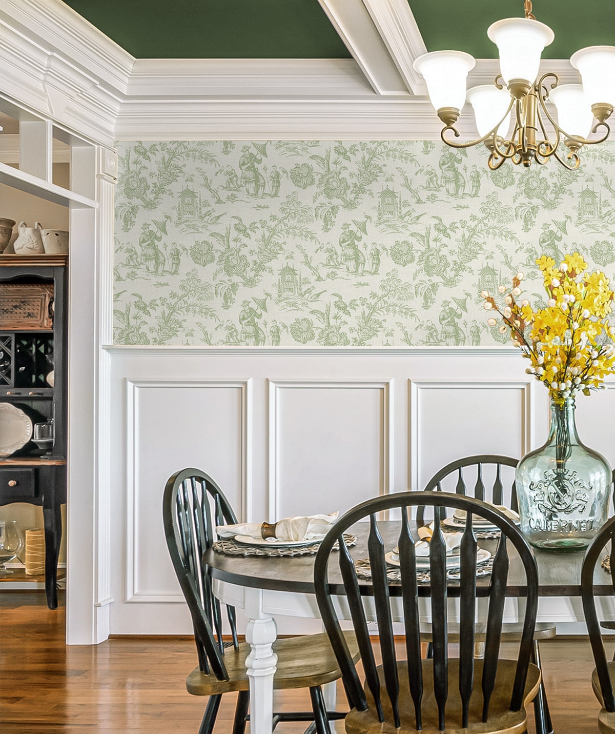 French Country Chinos Wallpaper by Seabrook Designs (French Country Collection)