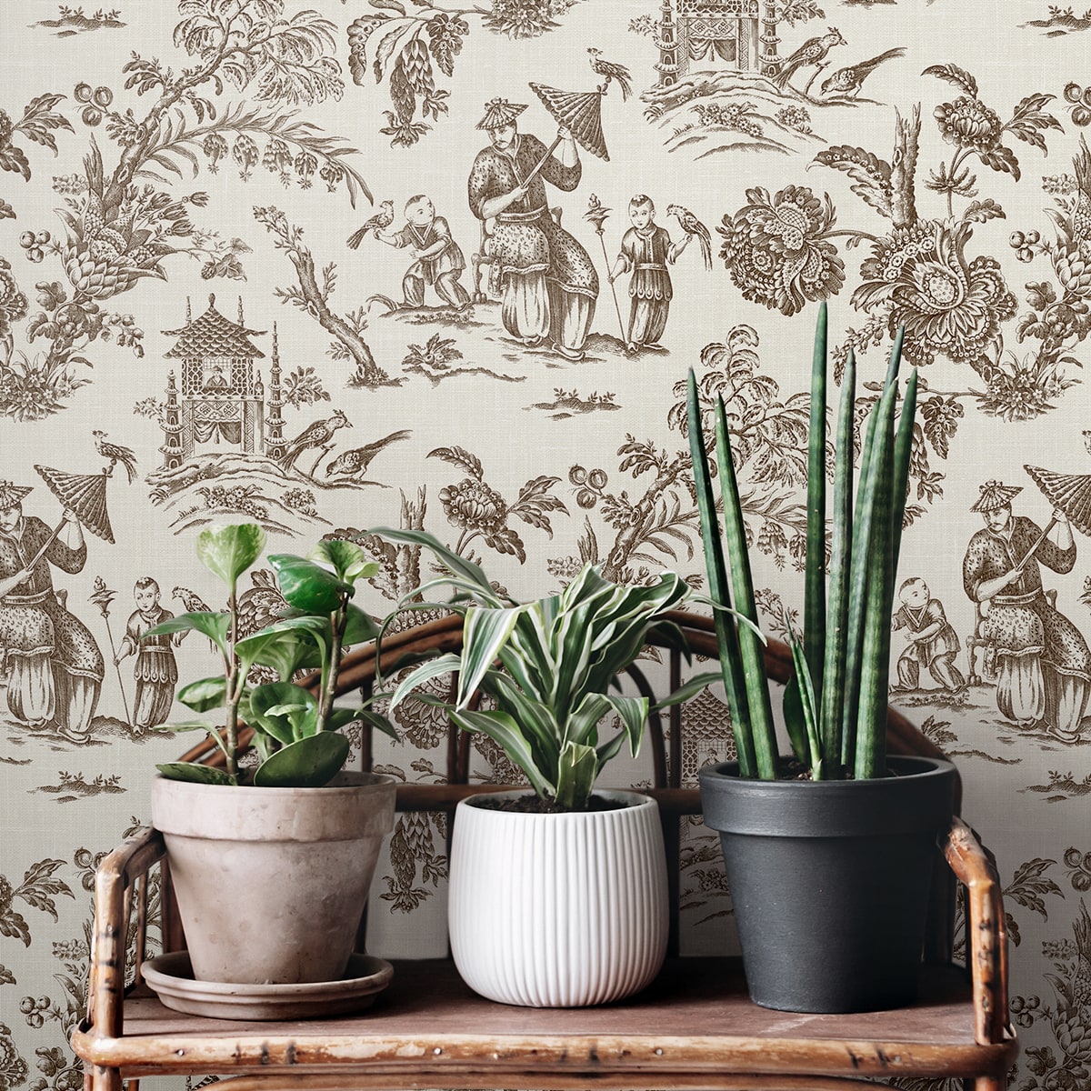 French Country Chinos Wallpaper by Seabrook Designs (French Country Collection)
