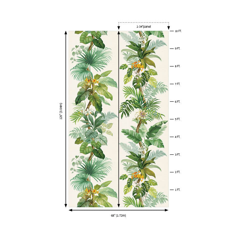 Swedeland Court Grasscloth Mural by Carl Robinson