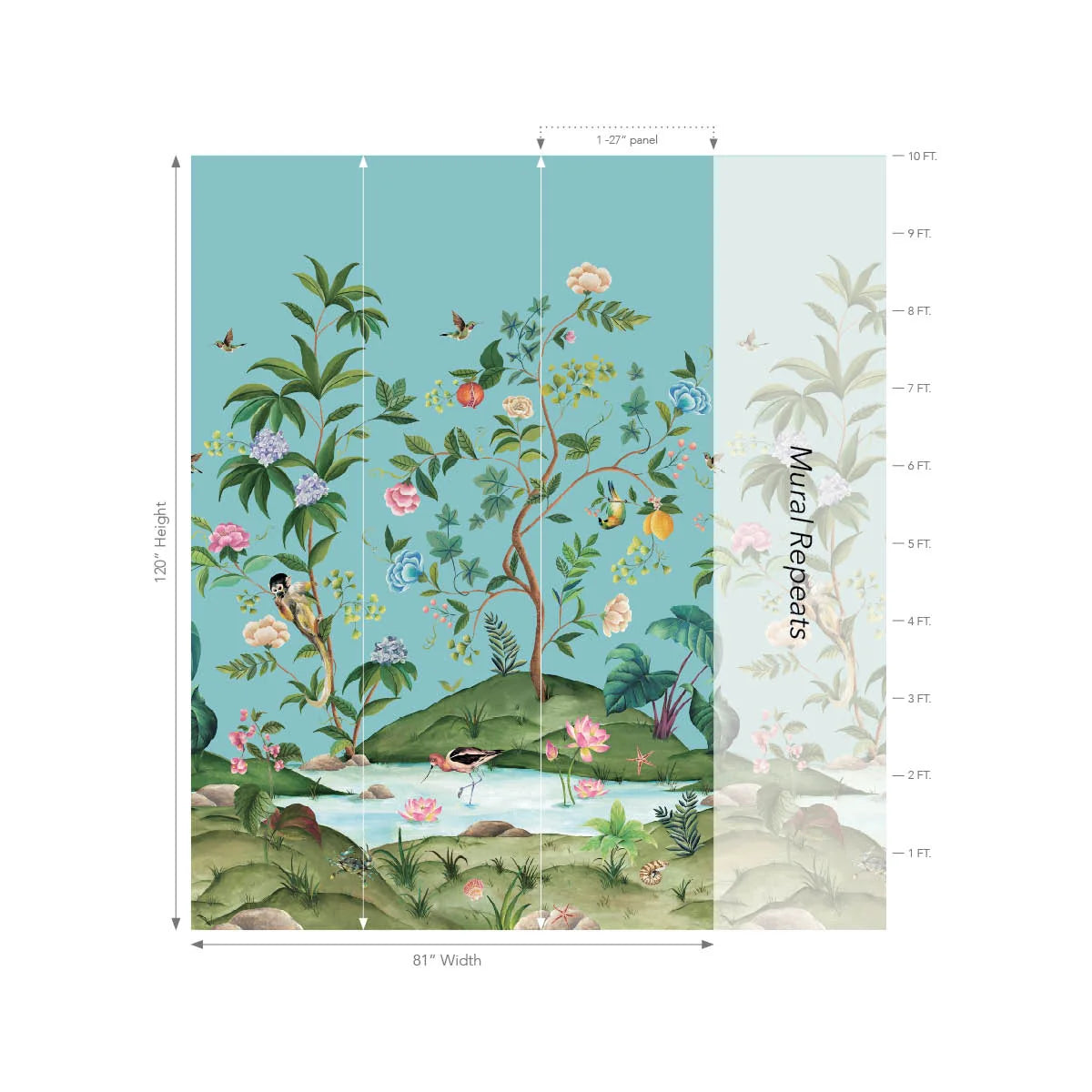 Myanmar Lagoon Mural By Daisy Benette