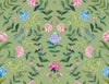Flora Bella Blush Wallpaper by Daisy Bennett