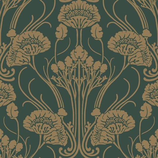 Nouveau Damask wallpaper by Antonina Vella