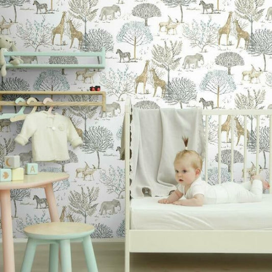 On The Savanna Wallpaper by York Wallcoverings
