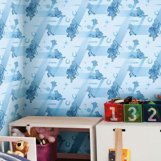 Disney and Pixar Toy Story 4 Retro Wallpaper by York Wallcoverings