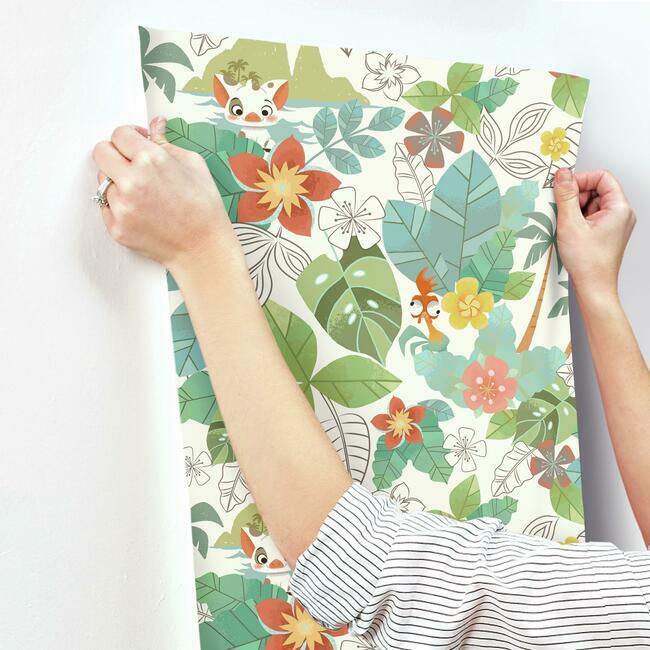 Disney Moana Jungle Wallpaper by York Wallcoverings
