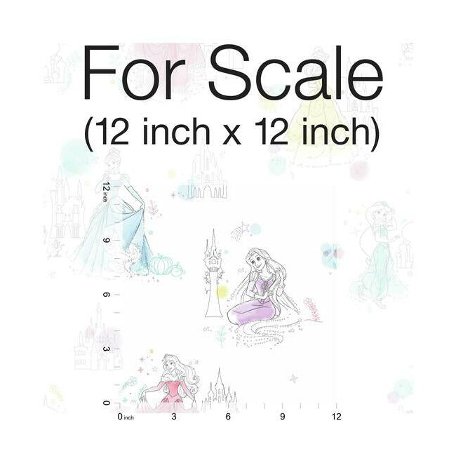 Disney Princess Pretty Elegant Wallpaper by York Wallcoverings