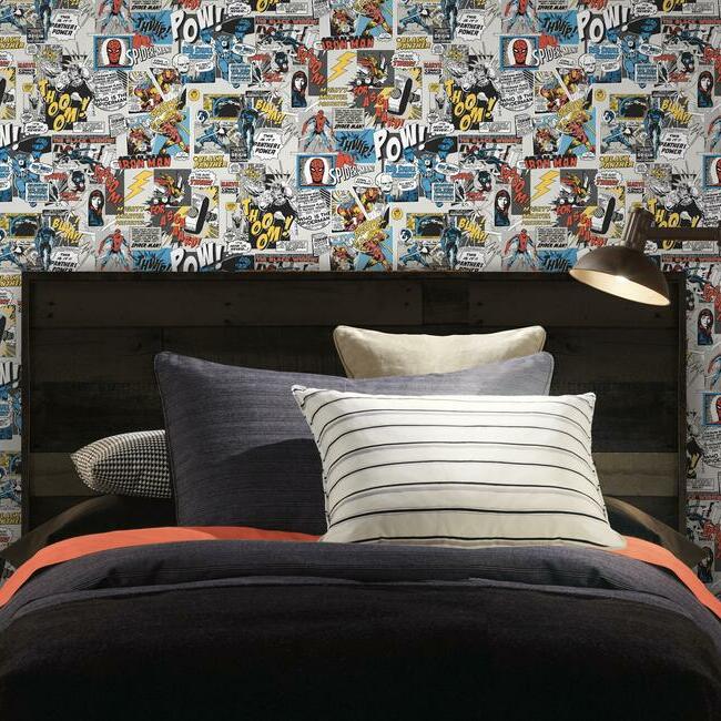 Marvel Comics Pow! Wallpaper by York Wallcoverings