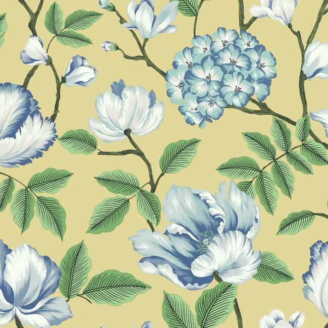 Morning Garden Wallpaper by York Wallcoverings
