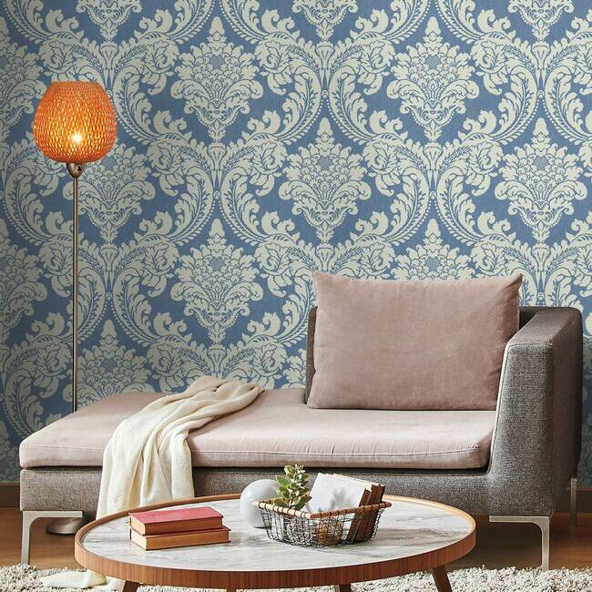 Tapestry Damask Wallpaper by York Wallcoverings