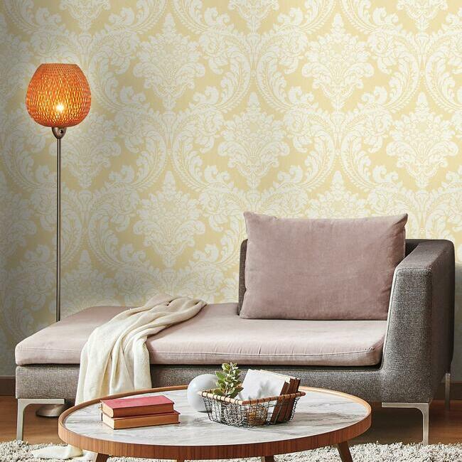 Tapestry Damask Wallpaper by York Wallcoverings