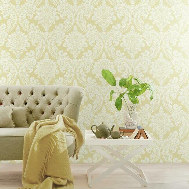 Tapestry Damask Wallpaper by York Wallcoverings