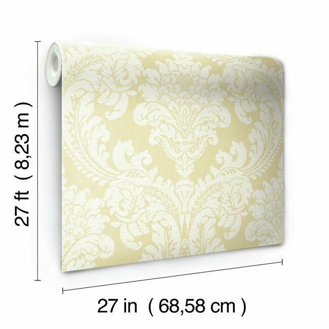Tapestry Damask Wallpaper by York Wallcoverings