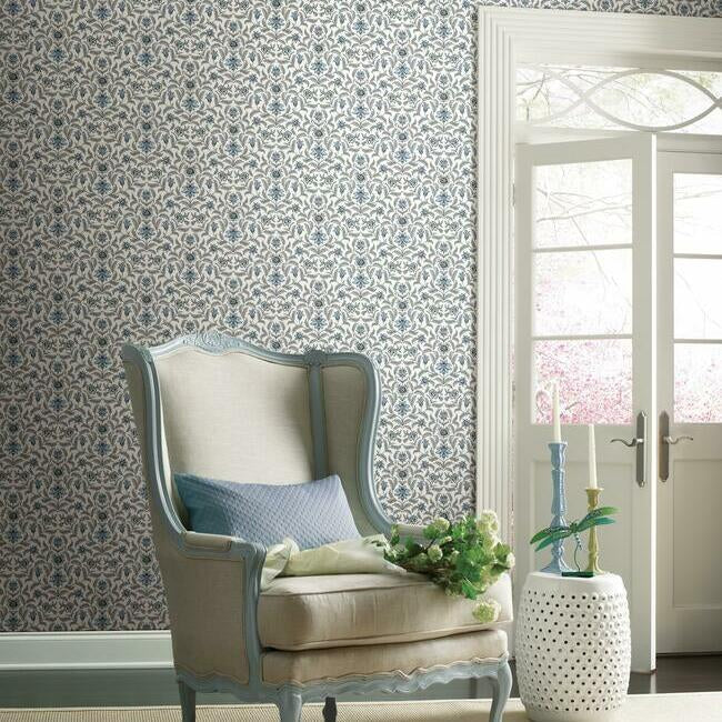 Vintage Blooms Wallpaper by York Wallcoverings