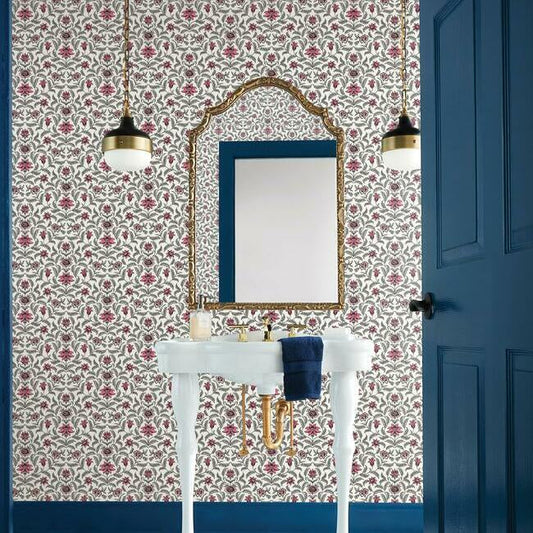 Vintage Blooms Wallpaper by York Wallcoverings