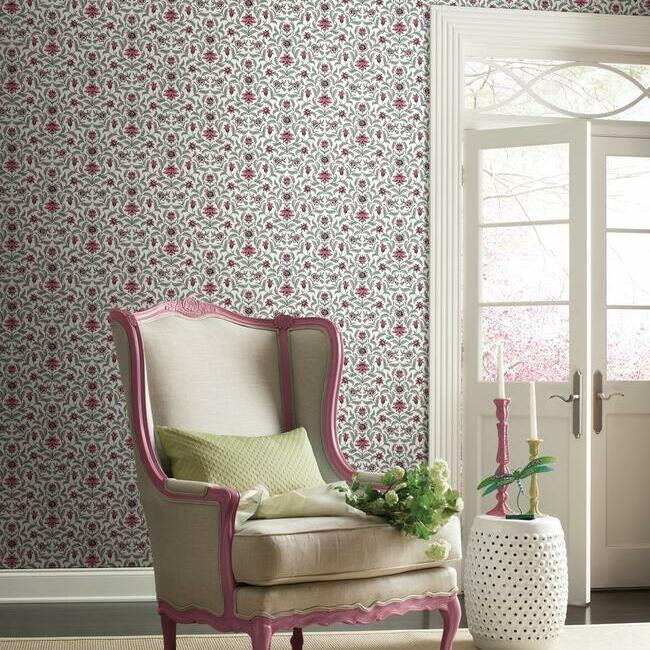 Vintage Blooms Wallpaper by York Wallcoverings