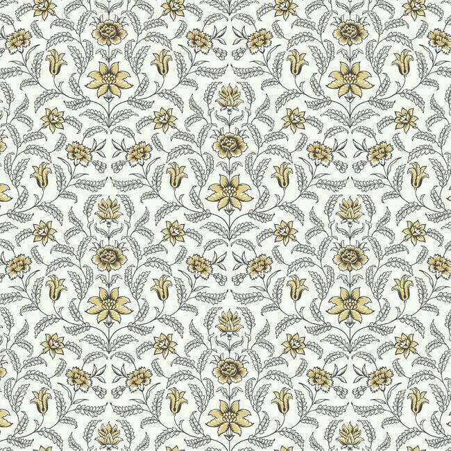 Vintage Blooms Wallpaper by York Wallcoverings