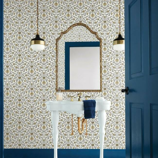 Vintage Blooms Wallpaper by York Wallcoverings