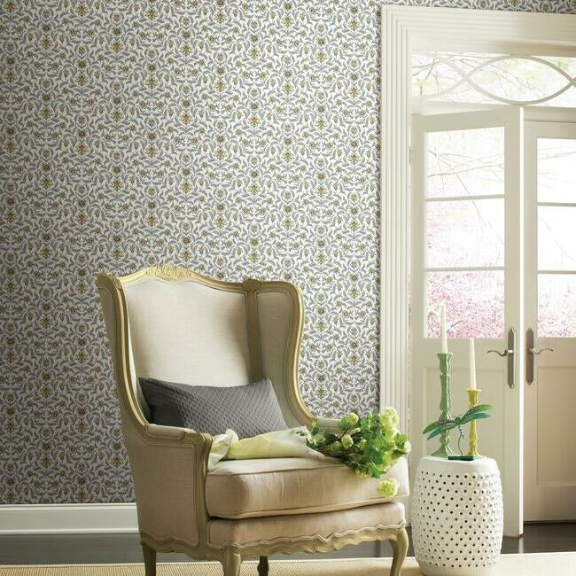 Vintage Blooms Wallpaper by York Wallcoverings