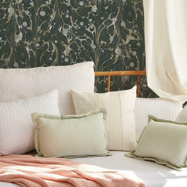 Marbled Endpaper Wallpaper by York Wallcoverings