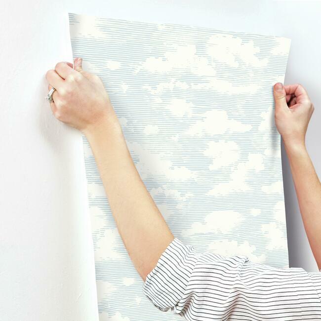 Cloud Cover Wallpaper by York Wallcoverings