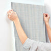 Broken Bouclé Stripe Wallpaper by York Wallcoverings