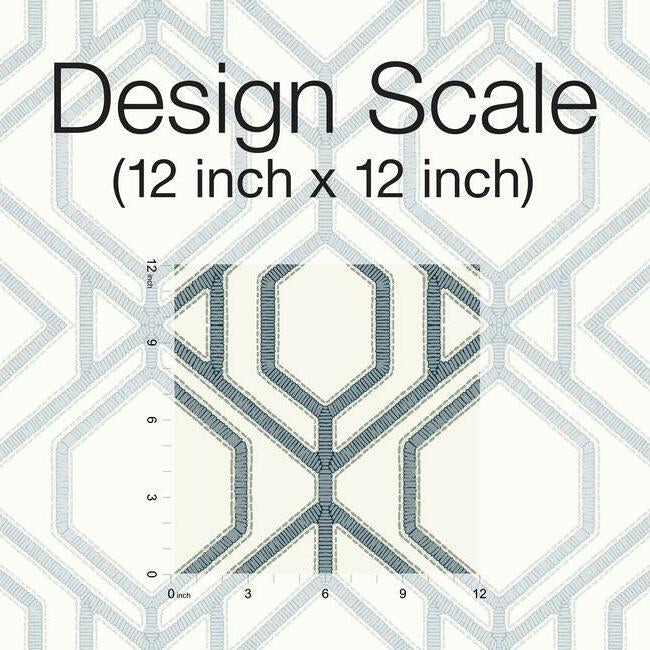 Sawgrass Trellis Wallpaper by York Wallcoverings