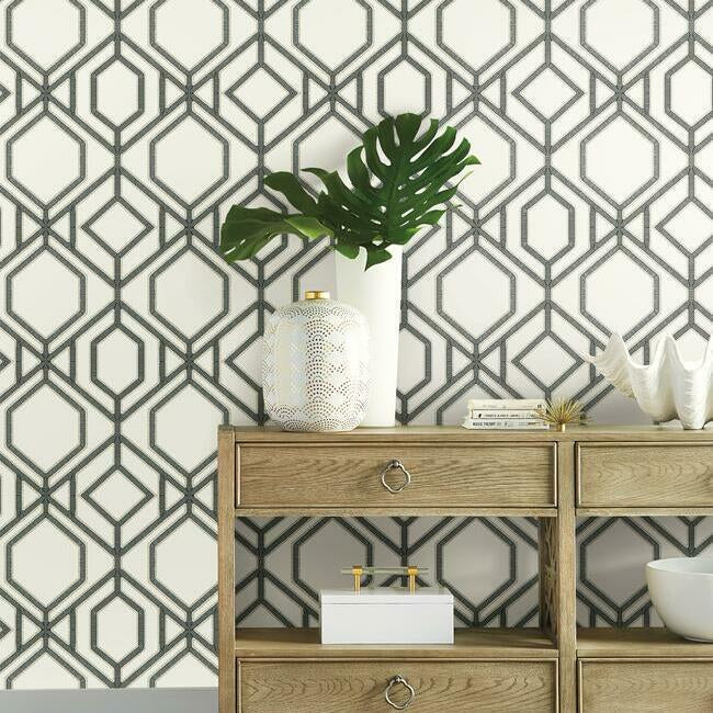 Sawgrass Trellis Wallpaper by York Wallcoverings