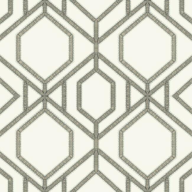 Sawgrass Trellis Wallpaper by York Wallcoverings