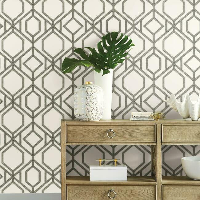 Sawgrass Trellis Wallpaper by York Wallcoverings