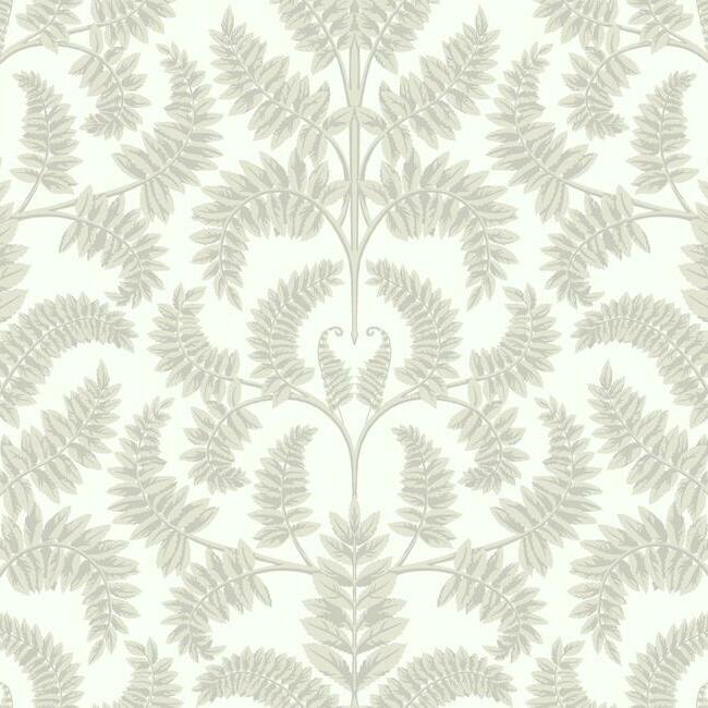 Royal Fern Damask Wallpaper by York Wallcoverings