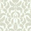 Royal Fern Damask Wallpaper by York Wallcoverings