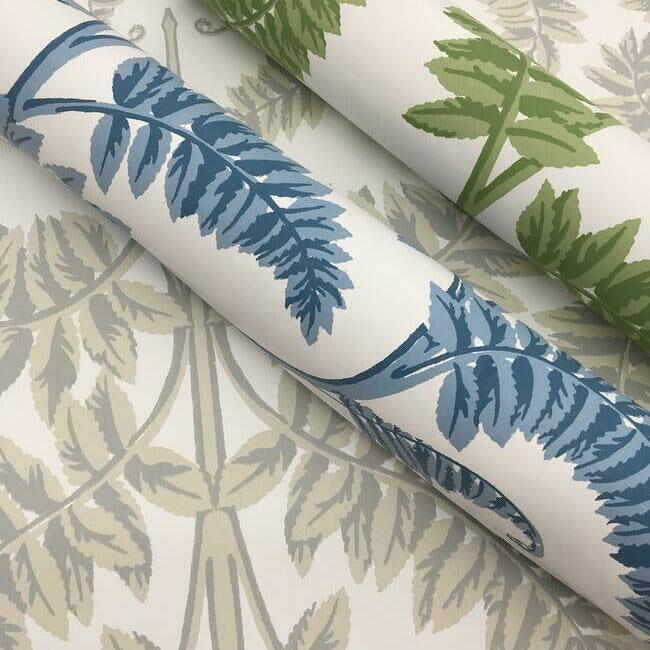 Royal Fern Damask Wallpaper by York Wallcoverings