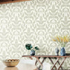 Royal Fern Damask Wallpaper by York Wallcoverings