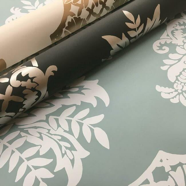Pineapple Plantation Damask by York Wallcoverings