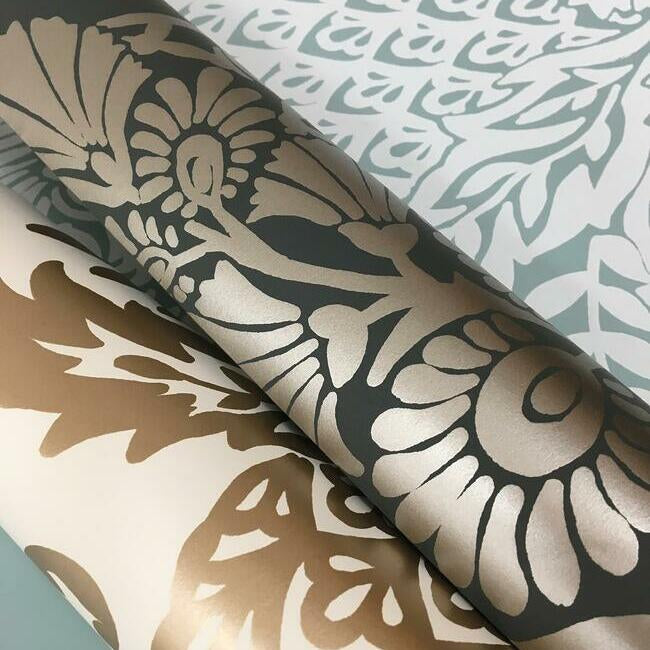 Pineapple Plantation Damask by York Wallcoverings