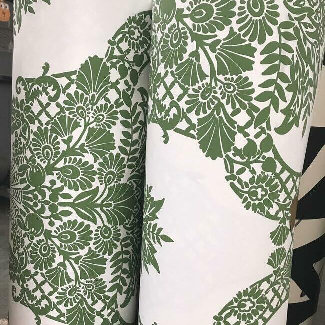 Pineapple Plantation Damask by York Wallcoverings