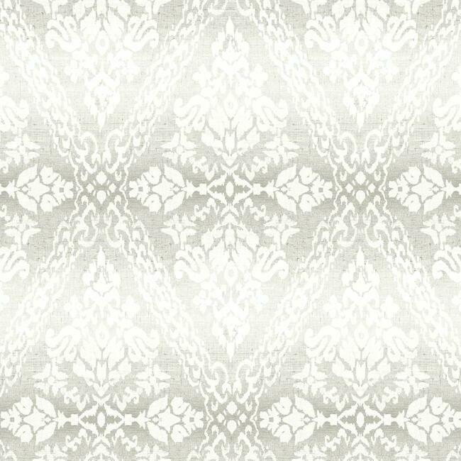 Tudor Diamond Damask Wallpaper by York Wallcoverings