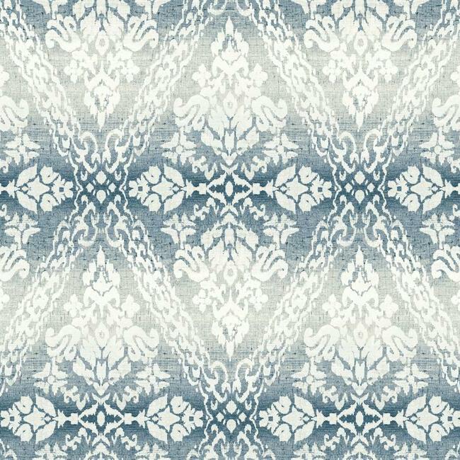 Tudor Diamond Damask Wallpaper by York Wallcoverings