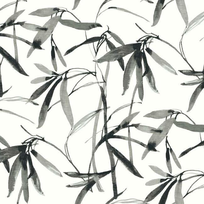 Bamboo Ink Wallpaper by York Wallcoverings