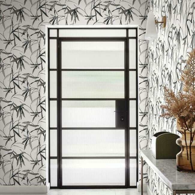 Bamboo Ink Wallpaper by York Wallcoverings