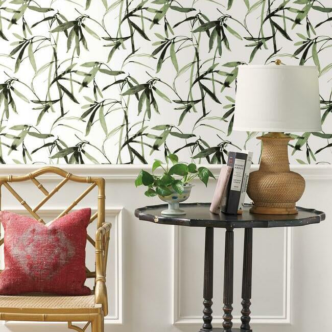 Bamboo Ink Wallpaper by York Wallcoverings