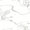 Soaring Cranes Wallpaper by York Wallcoverings
