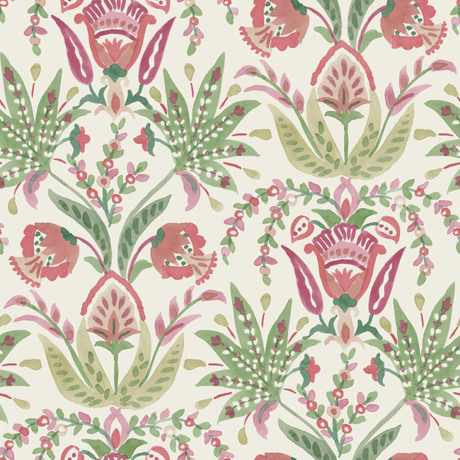 Seaside Jacobean Wallpaper by York Wallcoverings