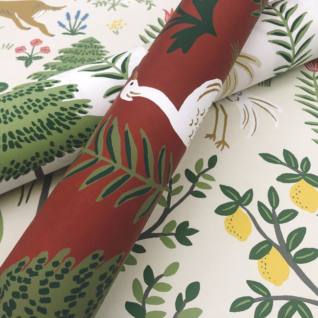 Menagerie Wallpaper by Rifle Paper Co.