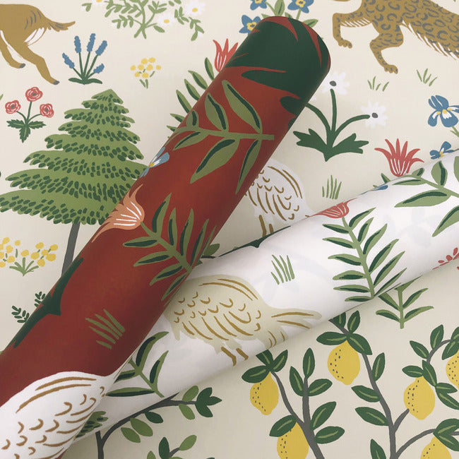 Menagerie Wallpaper by Rifle Paper Co.