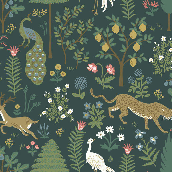 Menagerie Wallpaper by Rifle Paper Co.