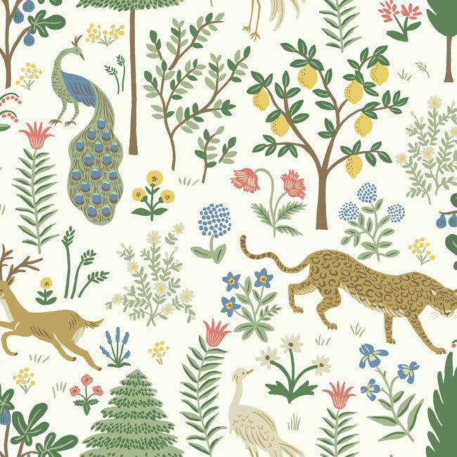 Menagerie Wallpaper by Rifle Paper Co.