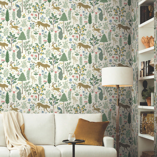 Menagerie Wallpaper by Rifle Paper Co.